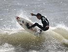 Surfing in Brittany